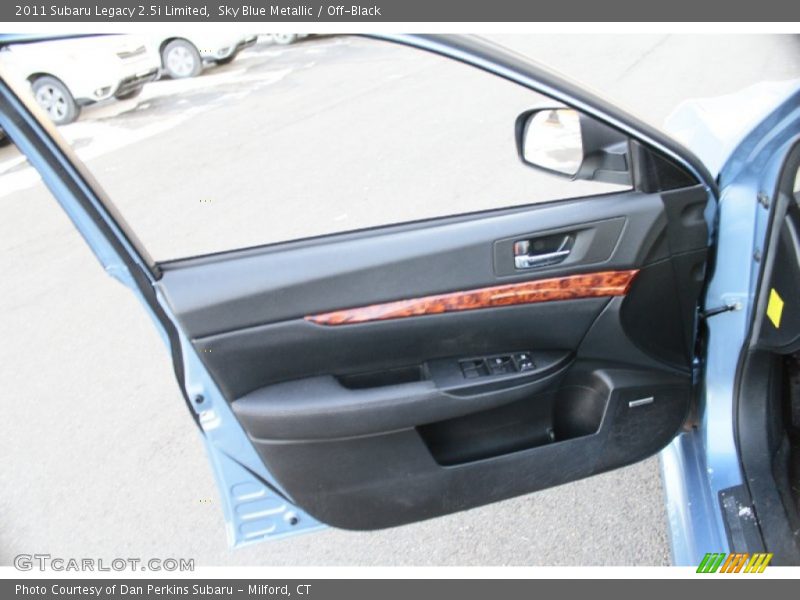 Sky Blue Metallic / Off-Black 2011 Subaru Legacy 2.5i Limited