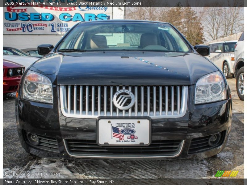 Tuxedo Black Metallic / Medium Light Stone 2009 Mercury Milan I4 Premier