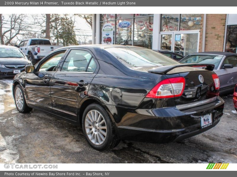 Tuxedo Black Metallic / Medium Light Stone 2009 Mercury Milan I4 Premier