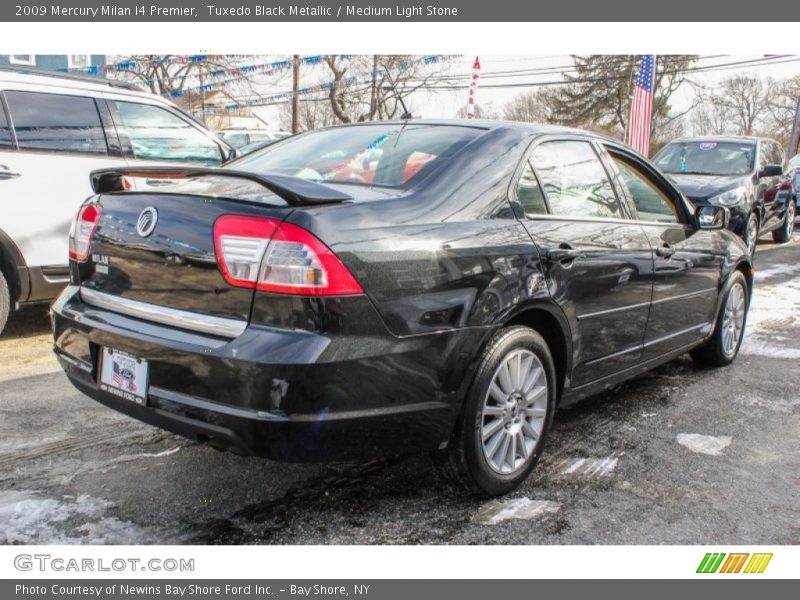 Tuxedo Black Metallic / Medium Light Stone 2009 Mercury Milan I4 Premier