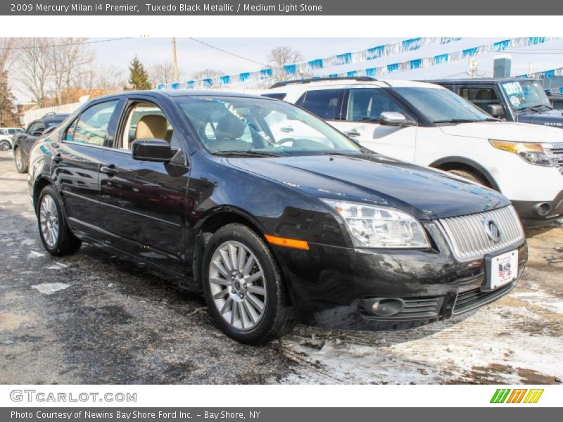 Tuxedo Black Metallic / Medium Light Stone 2009 Mercury Milan I4 Premier