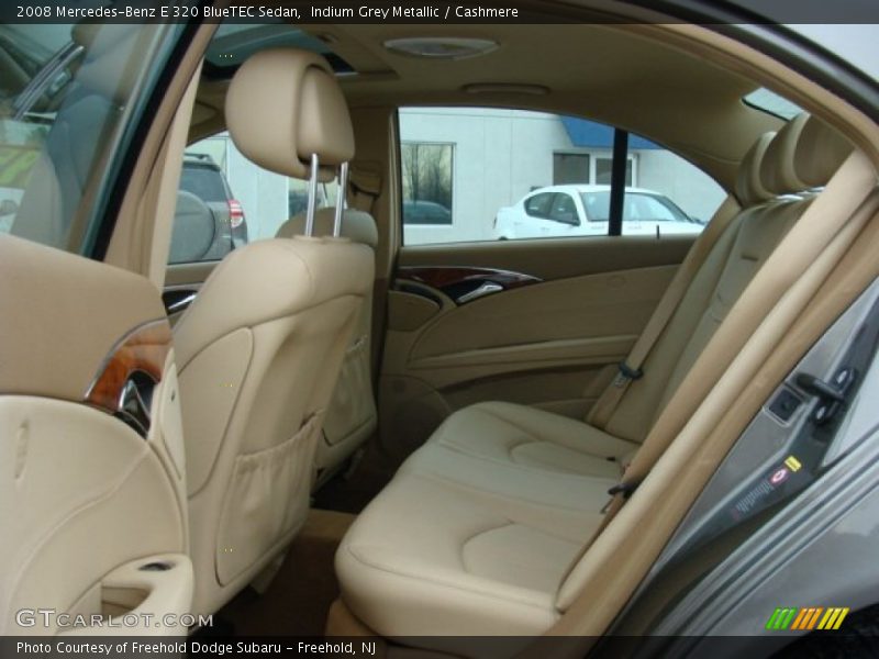 Rear Seat of 2008 E 320 BlueTEC Sedan