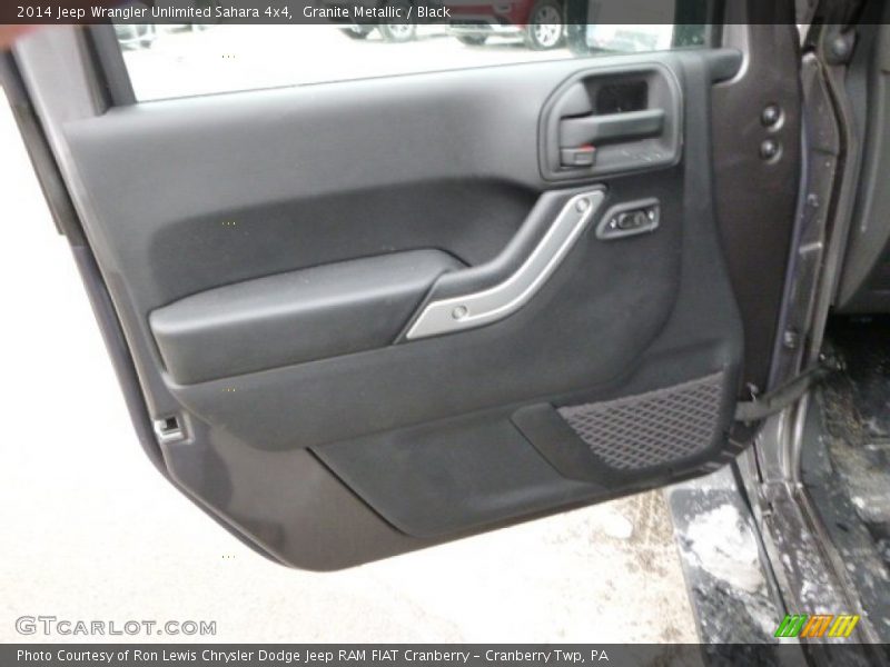Granite Metallic / Black 2014 Jeep Wrangler Unlimited Sahara 4x4