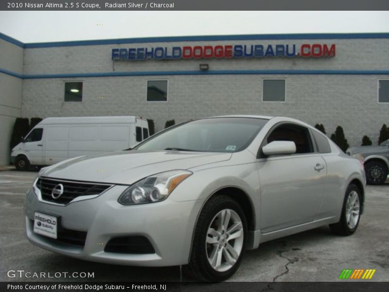 Radiant Silver / Charcoal 2010 Nissan Altima 2.5 S Coupe