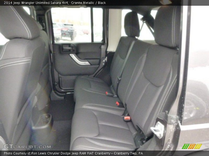 Granite Metallic / Black 2014 Jeep Wrangler Unlimited Sahara 4x4