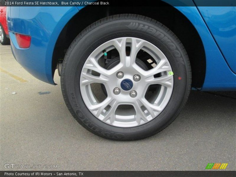 Blue Candy / Charcoal Black 2014 Ford Fiesta SE Hatchback
