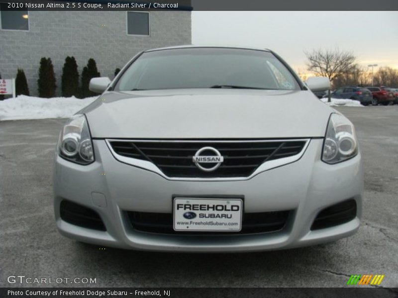 Radiant Silver / Charcoal 2010 Nissan Altima 2.5 S Coupe