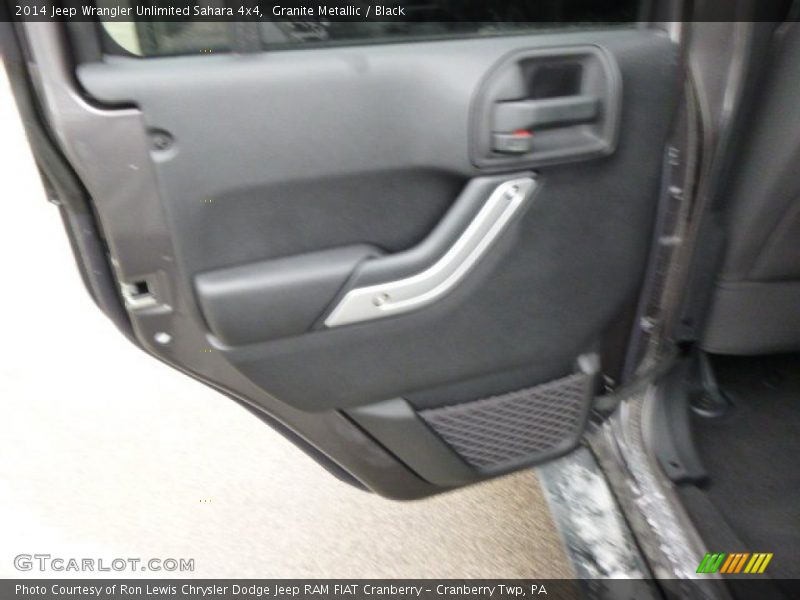 Granite Metallic / Black 2014 Jeep Wrangler Unlimited Sahara 4x4