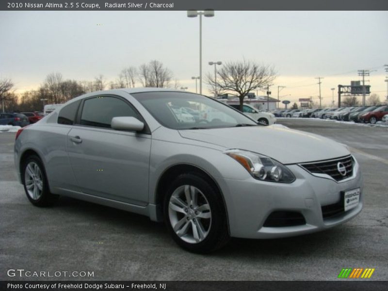 Radiant Silver / Charcoal 2010 Nissan Altima 2.5 S Coupe