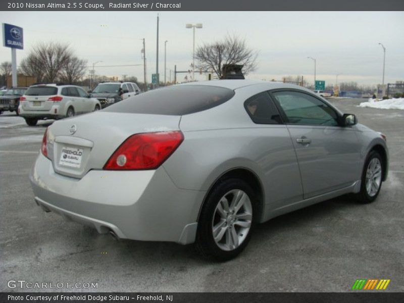 Radiant Silver / Charcoal 2010 Nissan Altima 2.5 S Coupe