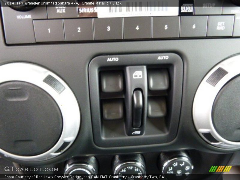 Granite Metallic / Black 2014 Jeep Wrangler Unlimited Sahara 4x4