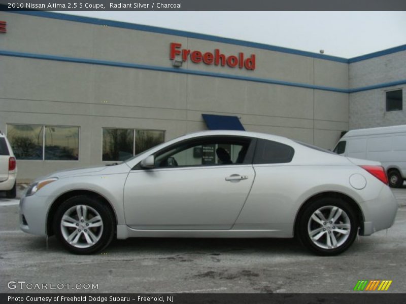 Radiant Silver / Charcoal 2010 Nissan Altima 2.5 S Coupe