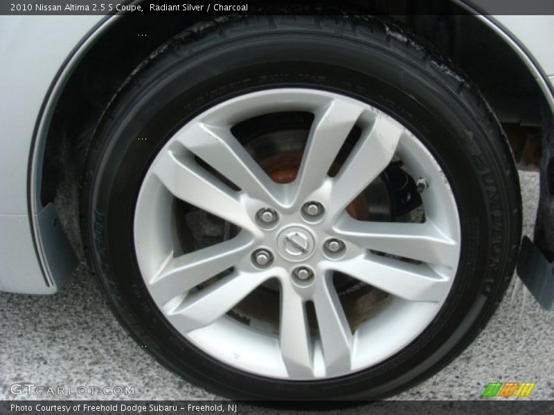 Radiant Silver / Charcoal 2010 Nissan Altima 2.5 S Coupe