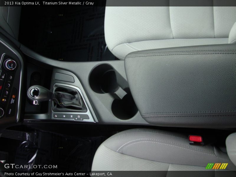 Titanium Silver Metallic / Gray 2013 Kia Optima LX