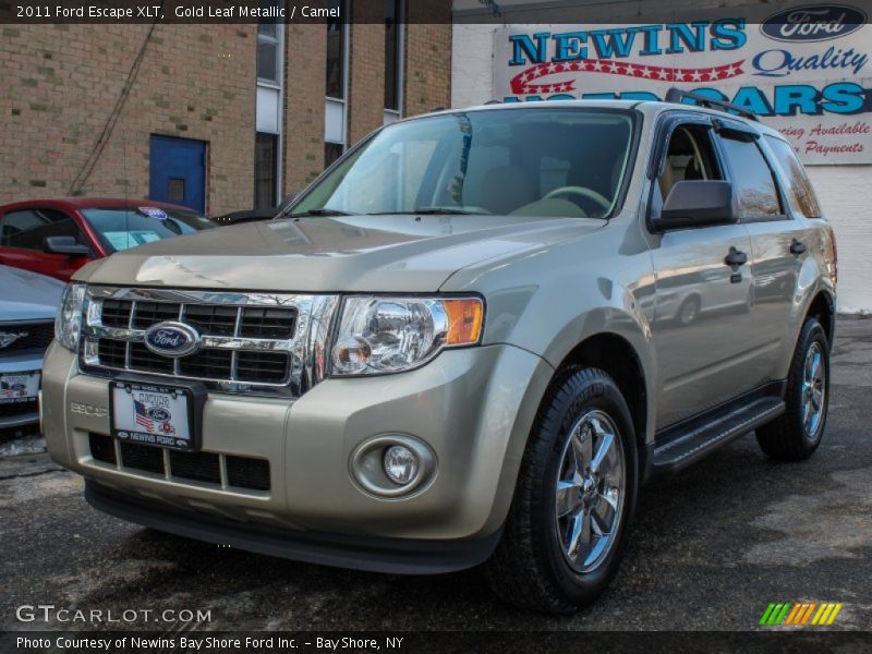 Gold Leaf Metallic / Camel 2011 Ford Escape XLT