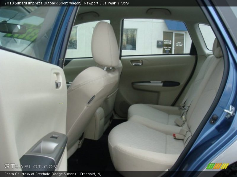 Newport Blue Pearl / Ivory 2010 Subaru Impreza Outback Sport Wagon