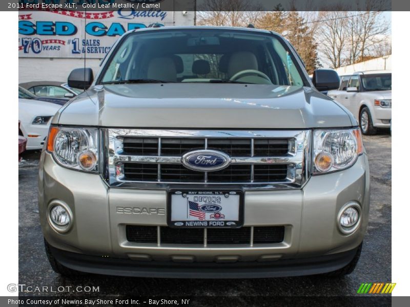 Gold Leaf Metallic / Camel 2011 Ford Escape XLT