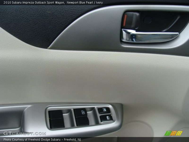 Newport Blue Pearl / Ivory 2010 Subaru Impreza Outback Sport Wagon