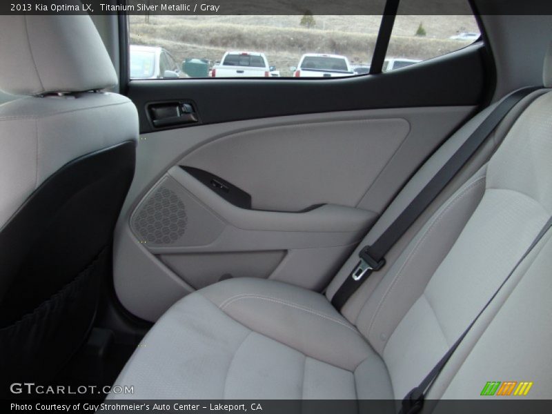 Titanium Silver Metallic / Gray 2013 Kia Optima LX