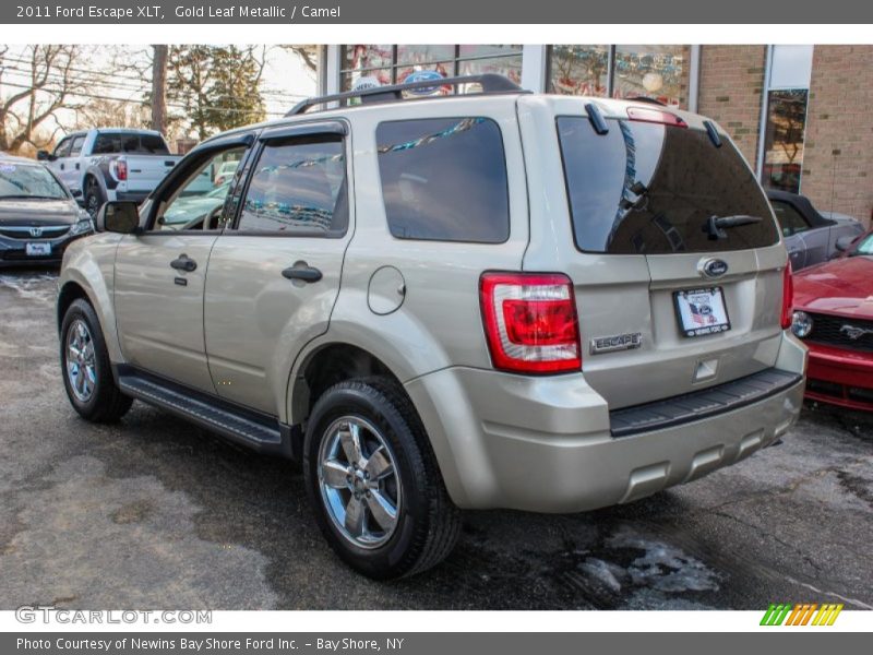 Gold Leaf Metallic / Camel 2011 Ford Escape XLT