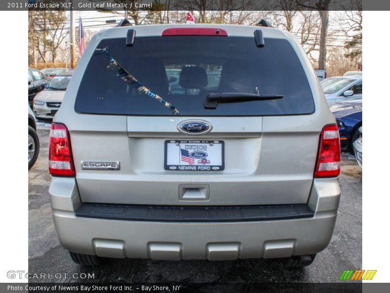 Gold Leaf Metallic / Camel 2011 Ford Escape XLT