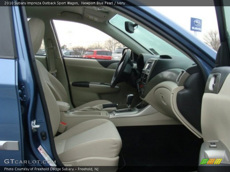 Newport Blue Pearl / Ivory 2010 Subaru Impreza Outback Sport Wagon