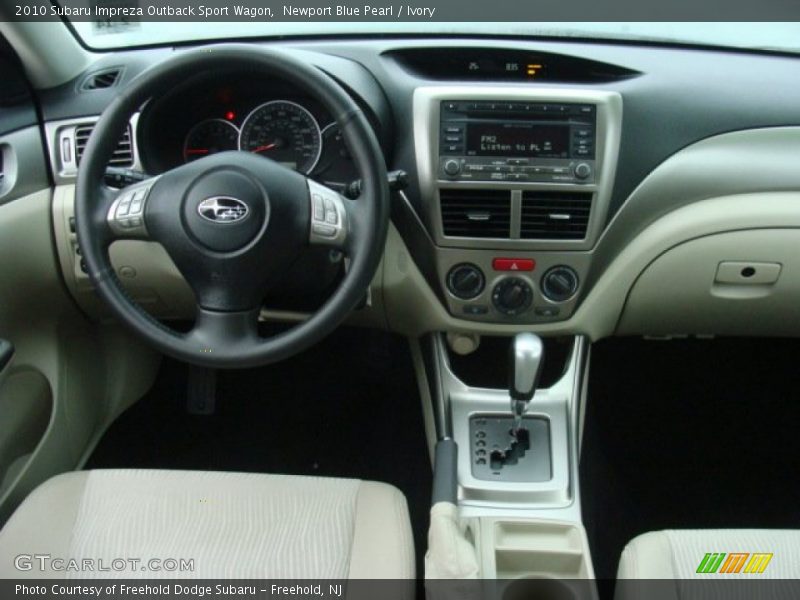 Newport Blue Pearl / Ivory 2010 Subaru Impreza Outback Sport Wagon