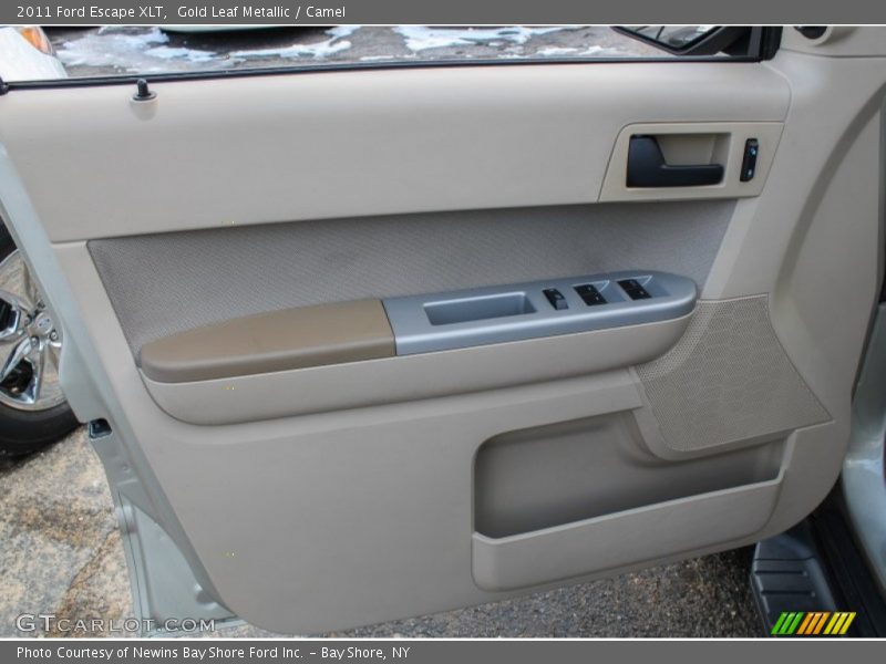 Gold Leaf Metallic / Camel 2011 Ford Escape XLT