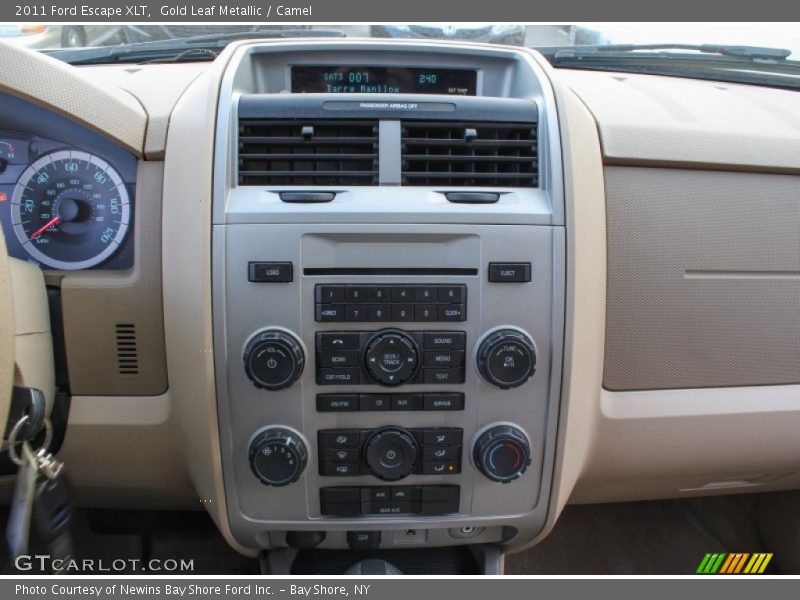Gold Leaf Metallic / Camel 2011 Ford Escape XLT