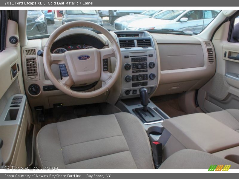 Gold Leaf Metallic / Camel 2011 Ford Escape XLT