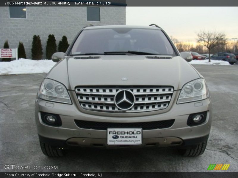 Pewter Metallic / Black 2006 Mercedes-Benz ML 500 4Matic