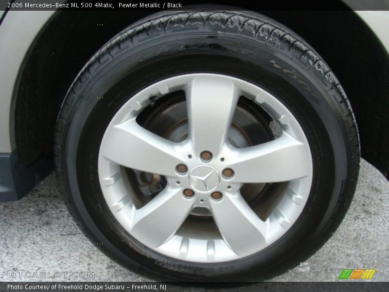 Pewter Metallic / Black 2006 Mercedes-Benz ML 500 4Matic