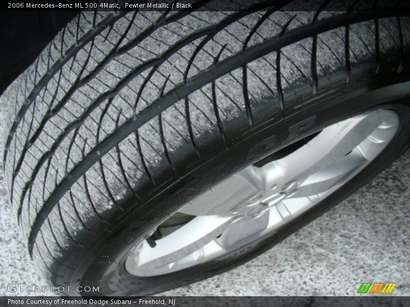 Pewter Metallic / Black 2006 Mercedes-Benz ML 500 4Matic