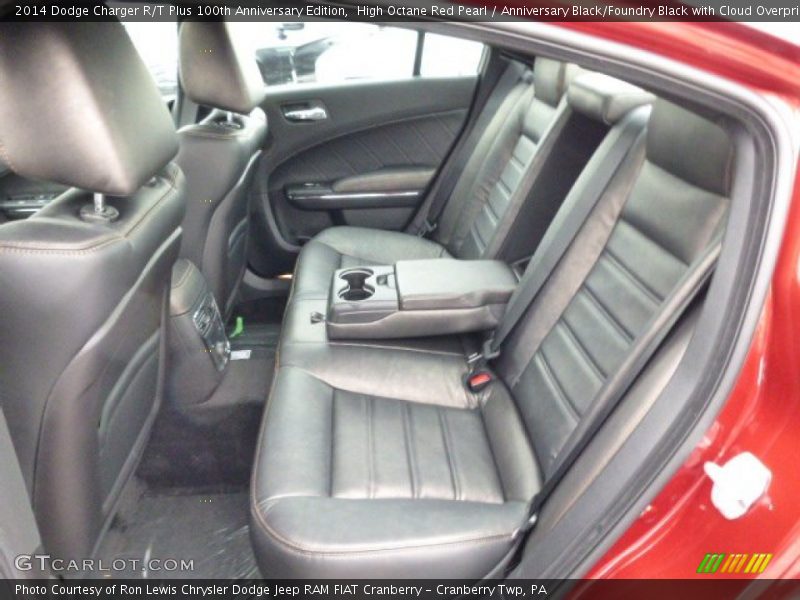 Rear Seat of 2014 Charger R/T Plus 100th Anniversary Edition