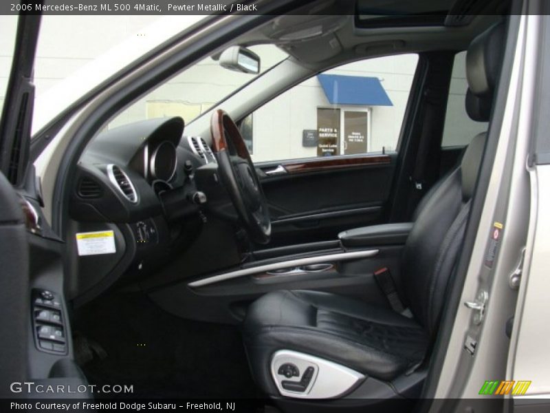 Pewter Metallic / Black 2006 Mercedes-Benz ML 500 4Matic