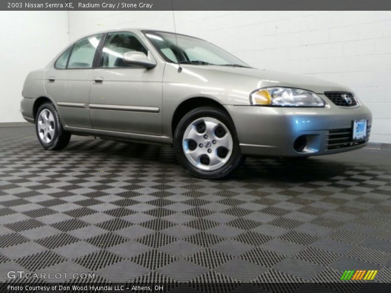 Radium Gray / Stone Gray 2003 Nissan Sentra XE