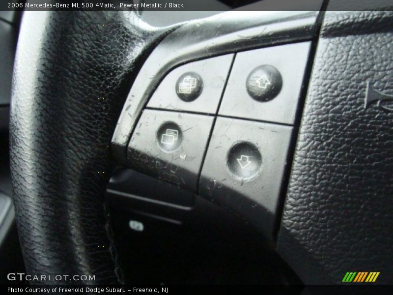 Pewter Metallic / Black 2006 Mercedes-Benz ML 500 4Matic