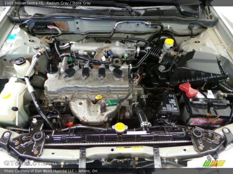 Radium Gray / Stone Gray 2003 Nissan Sentra XE