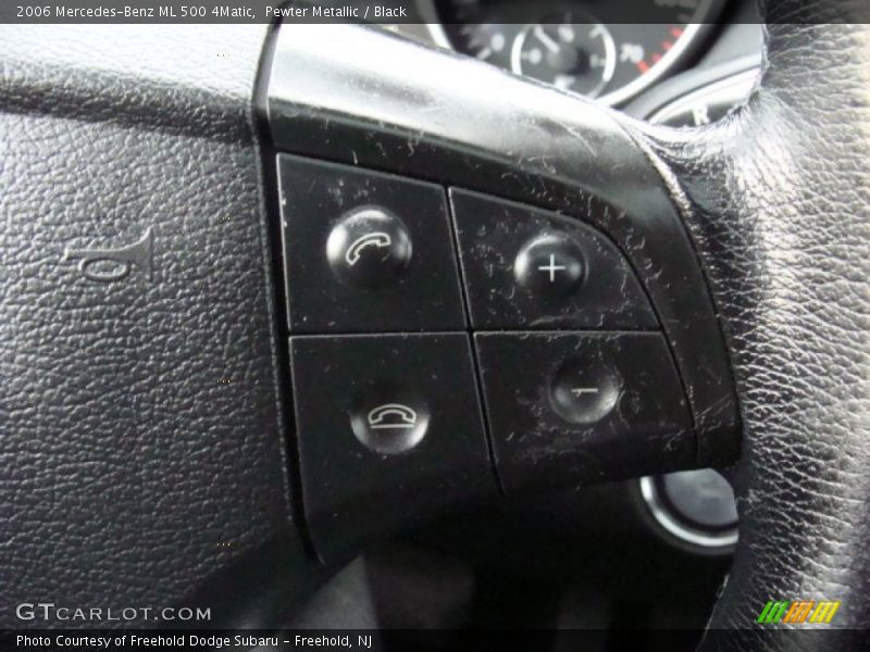 Pewter Metallic / Black 2006 Mercedes-Benz ML 500 4Matic