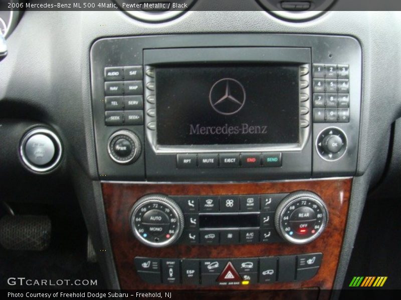 Pewter Metallic / Black 2006 Mercedes-Benz ML 500 4Matic