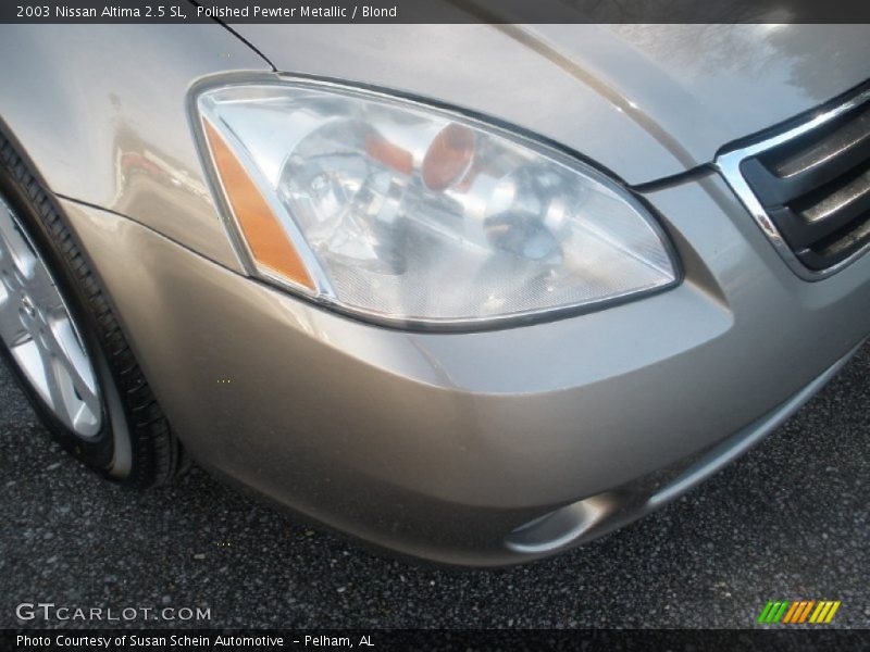 Polished Pewter Metallic / Blond 2003 Nissan Altima 2.5 SL