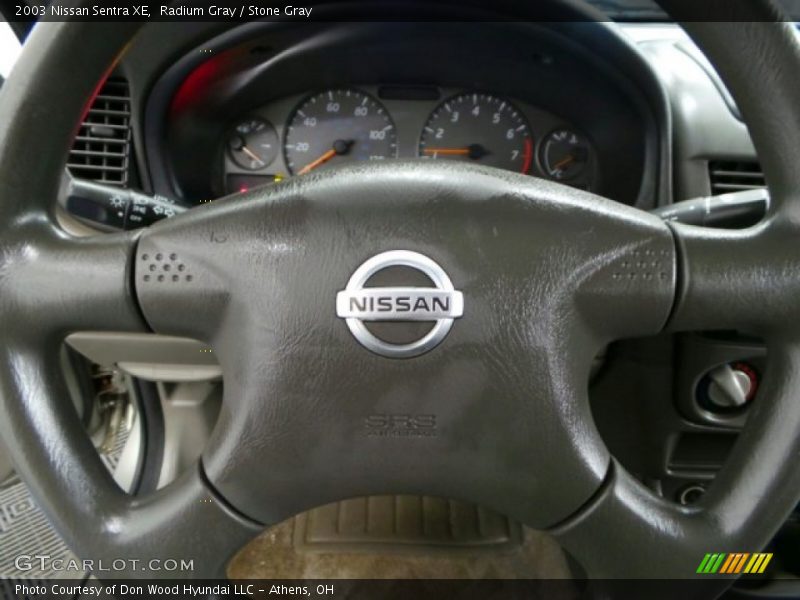 Radium Gray / Stone Gray 2003 Nissan Sentra XE
