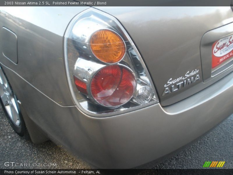 Polished Pewter Metallic / Blond 2003 Nissan Altima 2.5 SL