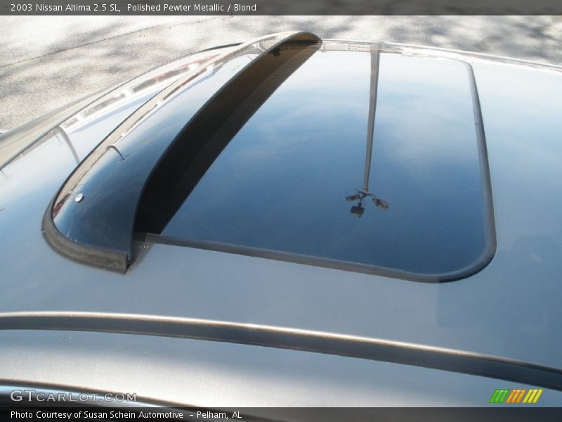 Polished Pewter Metallic / Blond 2003 Nissan Altima 2.5 SL