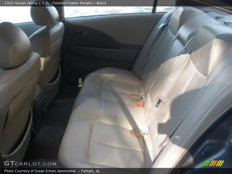 Polished Pewter Metallic / Blond 2003 Nissan Altima 2.5 SL