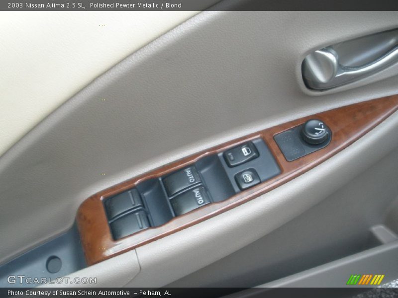 Polished Pewter Metallic / Blond 2003 Nissan Altima 2.5 SL