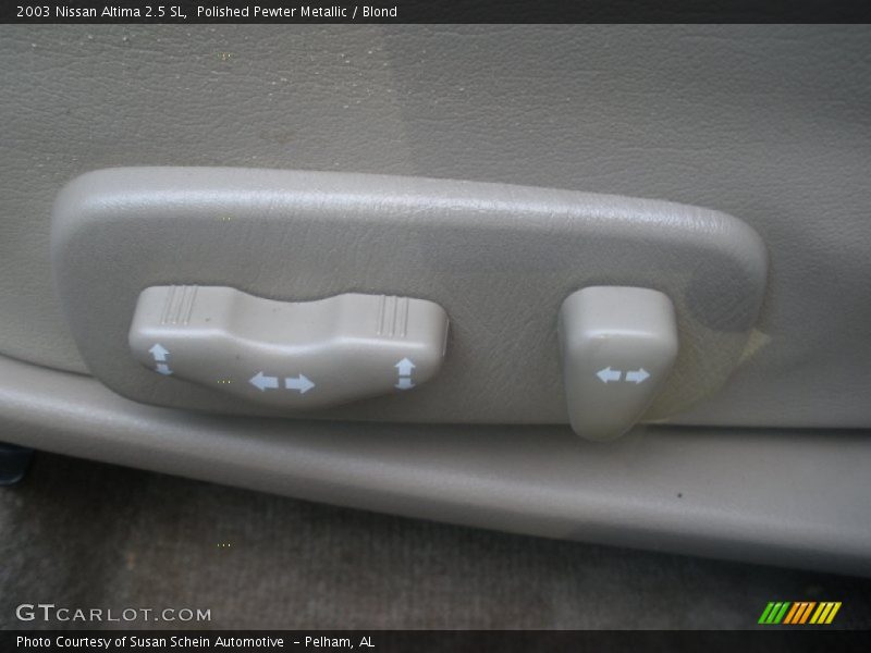 Polished Pewter Metallic / Blond 2003 Nissan Altima 2.5 SL