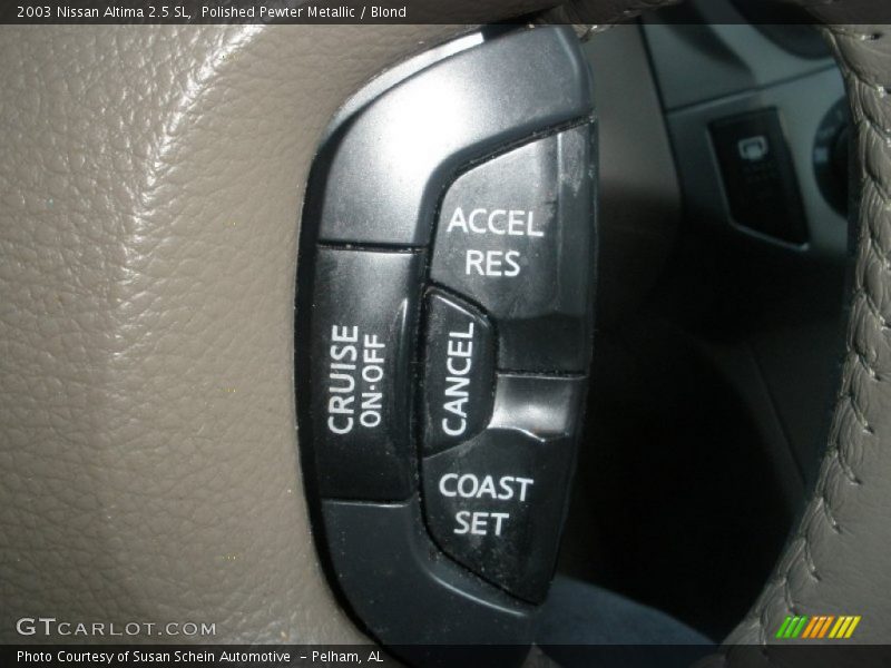 Polished Pewter Metallic / Blond 2003 Nissan Altima 2.5 SL