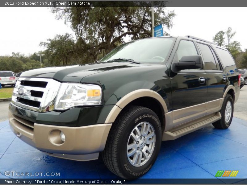 Green Gem / Stone 2013 Ford Expedition XLT