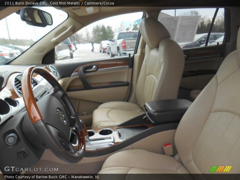 Gold Mist Metallic / Cashmere/Cocoa 2011 Buick Enclave CXL